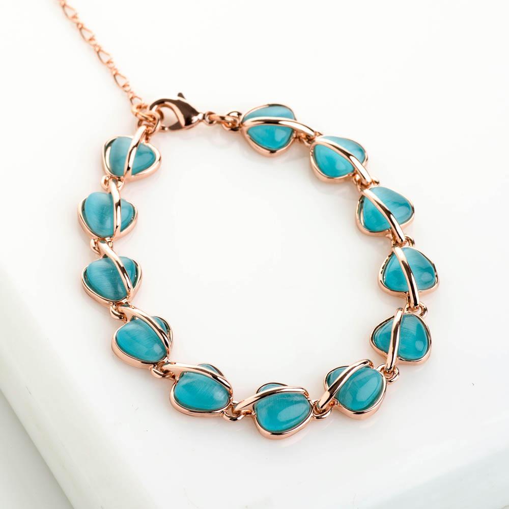 Buy CEYLONMINE Turquoise/Firoza Silver Plated Bracelet Online at Best  Prices in India - JioMart.